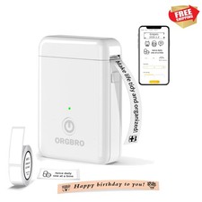 Label Maker Machine with Tape, X1 Portable Bluetooth Mini Label Printer, Supp...