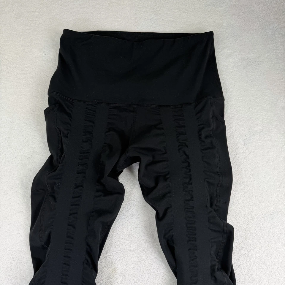 Sweetflexx Resistance Band Leggings Size 8 Black High Waist Full Length Compress - Image 2 of 4