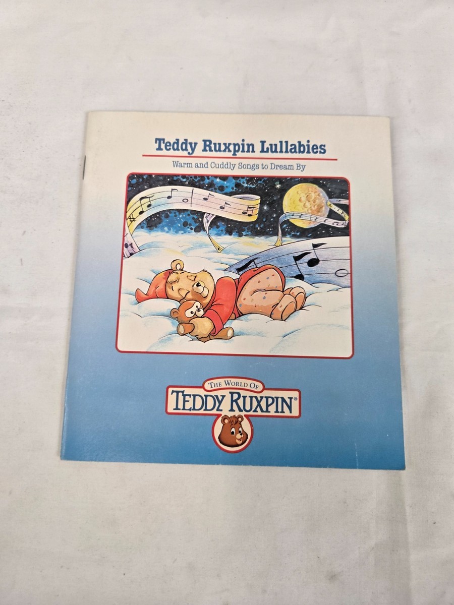 1992 Teddy Ruxpin Playskool Cartridge Tape & Teddy Ruxpin