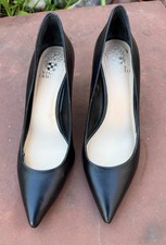 Vince Camuto Pumps Black Heels Size 8 M Pointed Toe