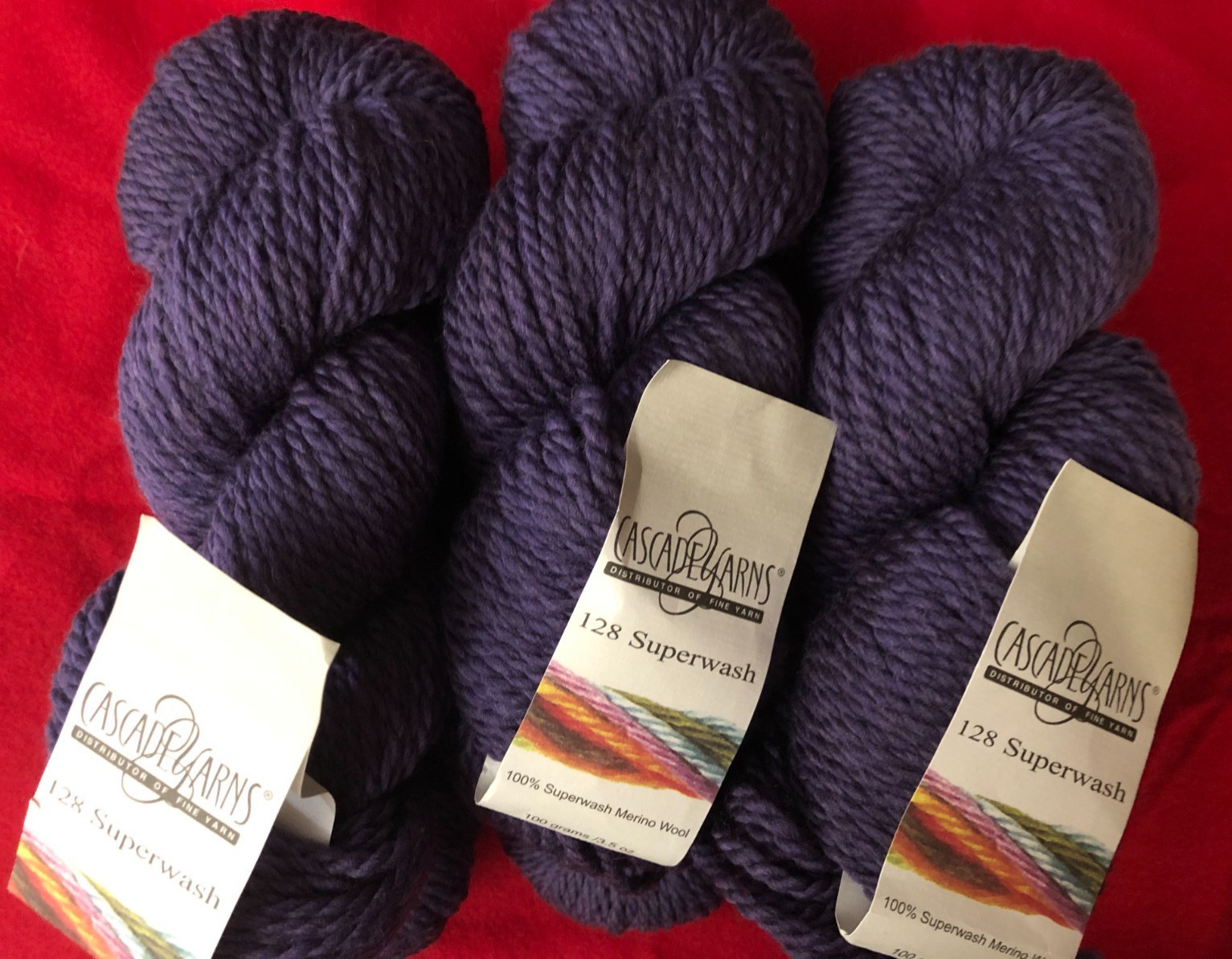 Cascade 128 Superwash Merino Wool 3.5 oz.- Color 1948