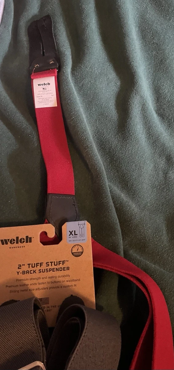 Red Suspenders for Men for sale | eBay