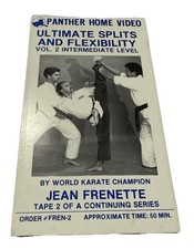 Panther home video ultimate splits and flexibility vol.2 intermediate level VHS