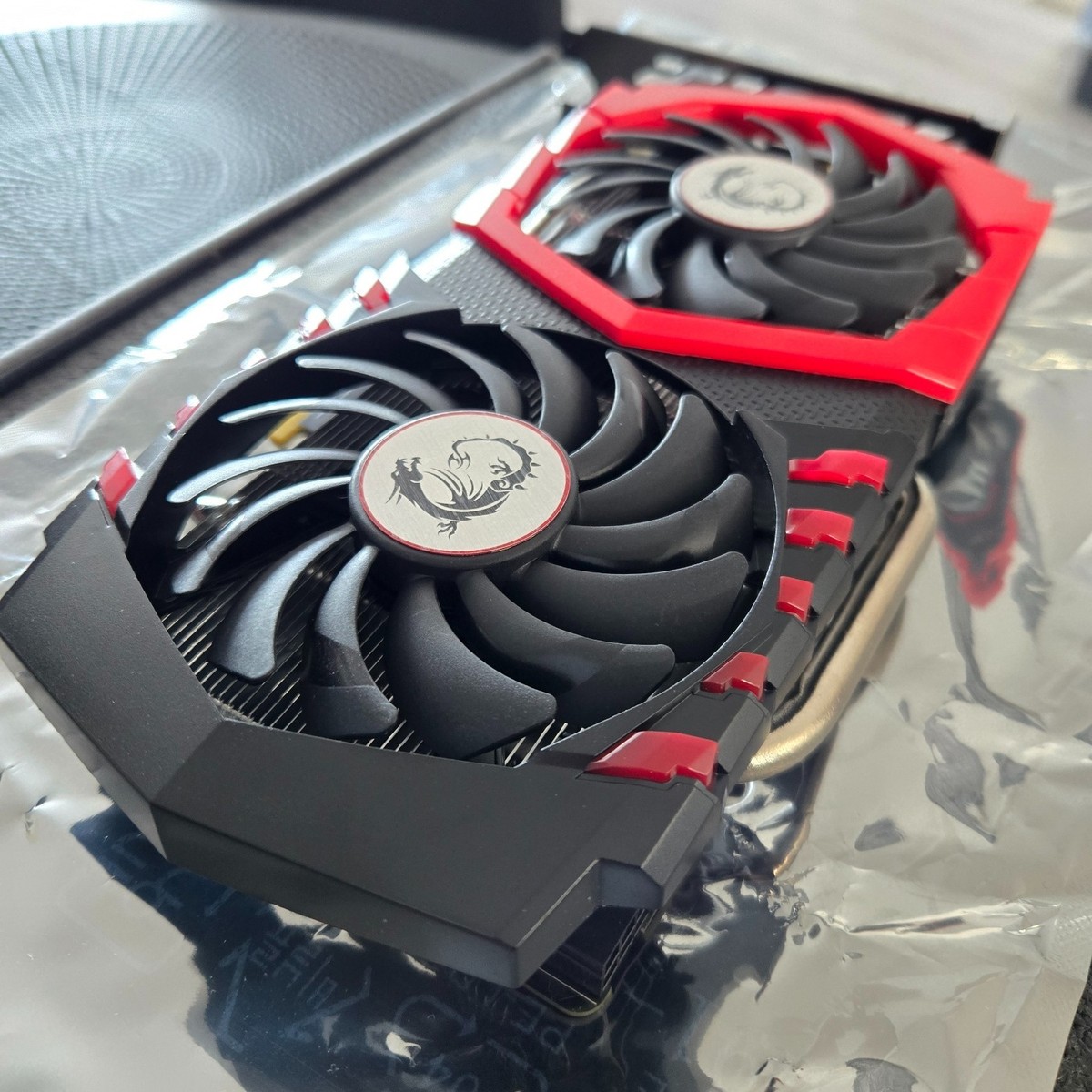 MSI GeForce GTX 1050 Ti Gaming 4G GDDR5 DVI HDMI PCIe x16 LIKE NEW