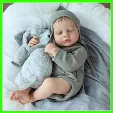 Reborn Baby Dolls Silicone Full Body 20 Inch Waterproof Realistic Newborn Baby