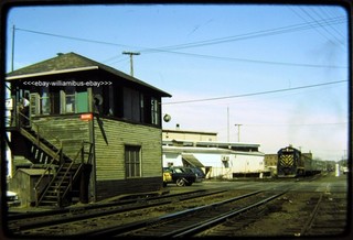 Eisenbahnfolie Conrail/Central New Jersey CR/CNJ 374 Bank Tower Red Bank NJ 1977