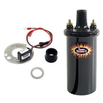 Pertronix Ignitor Conversion Kit with Epoxy Ignition Coil for Mallory 8 Cyl
