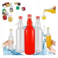 40X Monopol-Flasche 0,7L FüR Bimber SOK Glasflaschen Monopol 700Ml