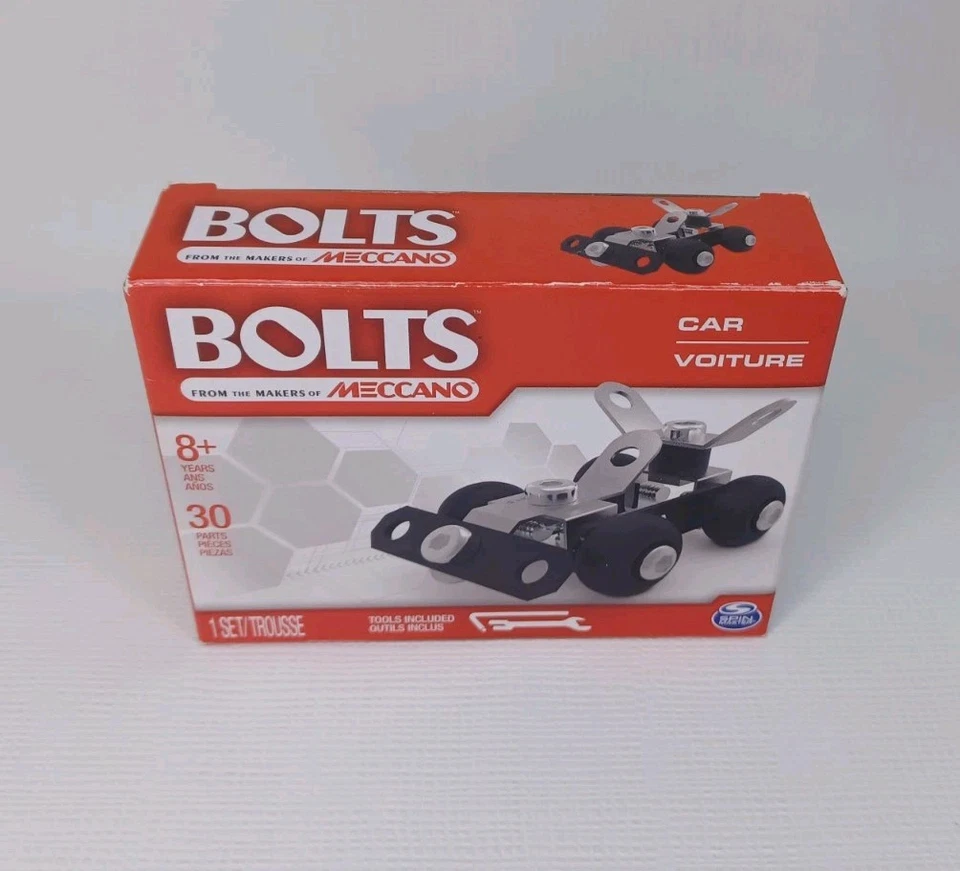 Meccano Bolts Car Building Set Toy SpinMaster New - Image 2 of 4