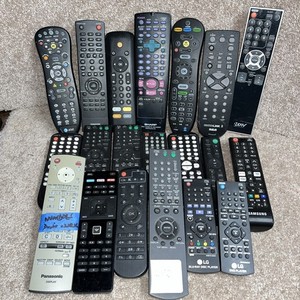 Lot of 20 Various Remote Controls Samsung LG Samsung RCA  Sony Not Tested