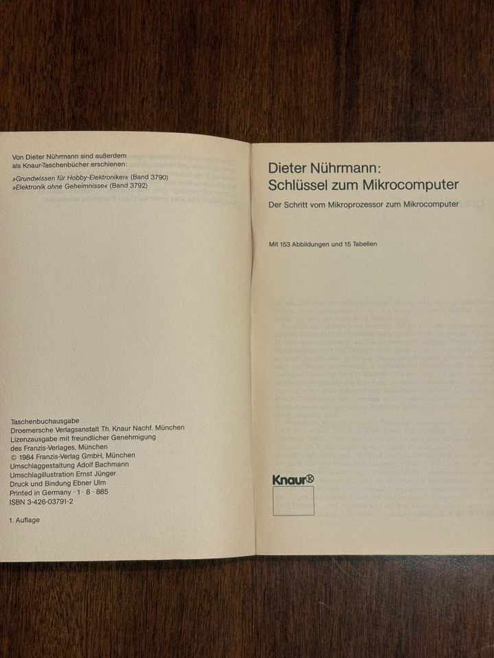 Schlüssel zum Mikrocomputer Der Schritt vom Mikroprozessor zum Mikrocomputer - Bild 3 von 4