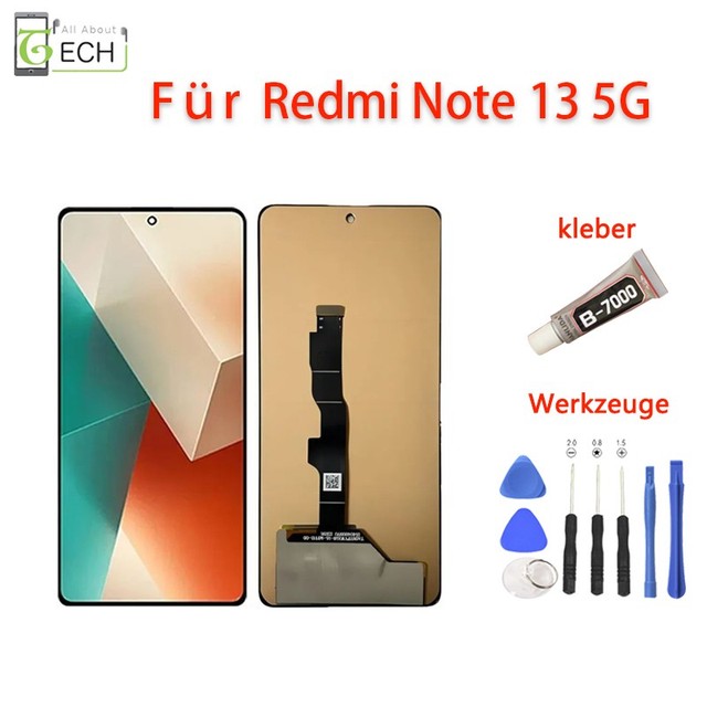 Für Xiaomi Redmi Note 13 5G POCO F5 5G MZB0FPBEU LCD Display Bildschirm