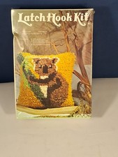 Sew Simple Koala Cub Latch Hook Kit For Beginners 12" X 12" T510 New Sealed Box