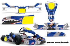 Go Kart Racing Graphics Decals Stickers For KG FP7 WARHAWK U