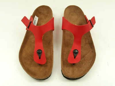 red birkenstock mens