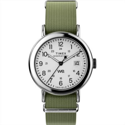 TIMEX Weekender 37mm Quarz weiß TW2W85600