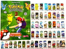 2000 ALBUM POKEMON BOMBIUX 3 SONRICS + Full Set 48/48 Peru Snorlax Articuno