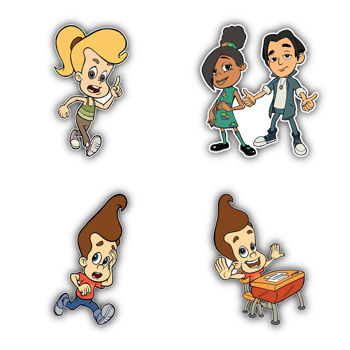 Jimmy Neutron Clipart Jimmy Neutron Logo Vector (.EPS) Free Download