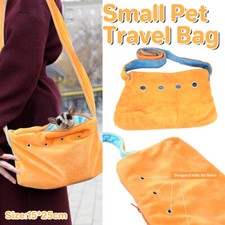 Warm Travel Carrier Bag for Small Pets Guinea Pig Hamster Portable Pouch Tote AU