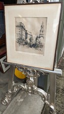 Gerahmter Vintage Druck signiert von Sydney R. Jones BRE191023D