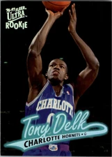 1996-97 Ultra #12 Tony Delk RC Rookie Card Charlotte Hornets Kentucky Wildcats