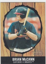 2003 Brian McCann Bowman Heritage ROOKIE CARD #216 - Atlanta Braves RC
