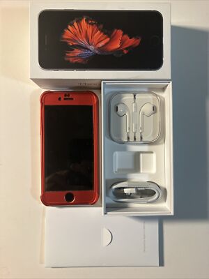 Apple iPhone 6s 32GB Space Gray Consumer Cellular A1633 Needs New Battery