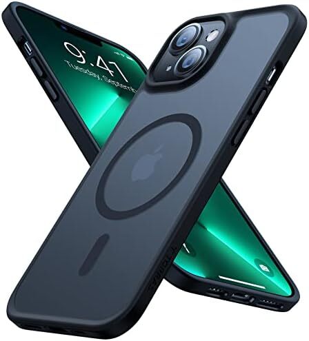 for iPhone 14 Case iPhone 13 Case, Built for MagSafe, Shockproof Military-Grade