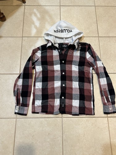 Hollister Men’s Small Buttondown Shirt With Hood - Picture 4 of 5