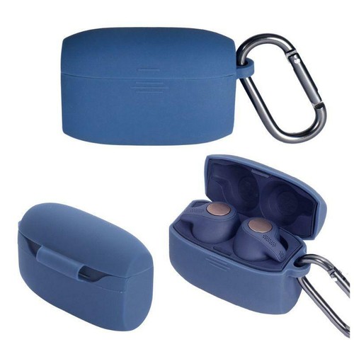 Anti-shock Flexible Silicone Protective Case Cover for Jabra Elite Active 65t - Picture 9 of 14