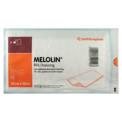 MELOLIN 低粘着性ドレッシング 75枚 10cm x 20cm MELOLIN DRESSING 10 X 20 CM PFA Low-adherent Sterile Wound