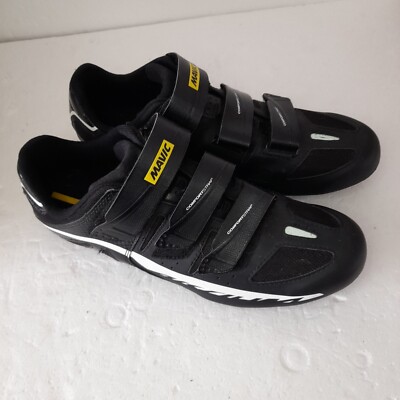 Chaussures Cyclisme Mavic Ergofit Homme - Noir/blanc - Taille UK 8.5 - Occasion