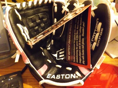 Easton Baseball Glove RHT EKP95 Zflex Series 9.5'' Black Pink New
