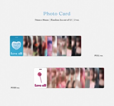 JO YURI 2nd Mini Album LOVE ALL PULL Ver. CD+P.Book+P.Card+F