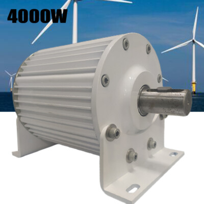 4000W Permanent Magnet Generator 220/380V 3Phase Synchronous Gearless Alternator