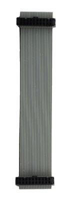 20 Pin (2x10) IDC Ribbon Cable with Female Polarized Connectors