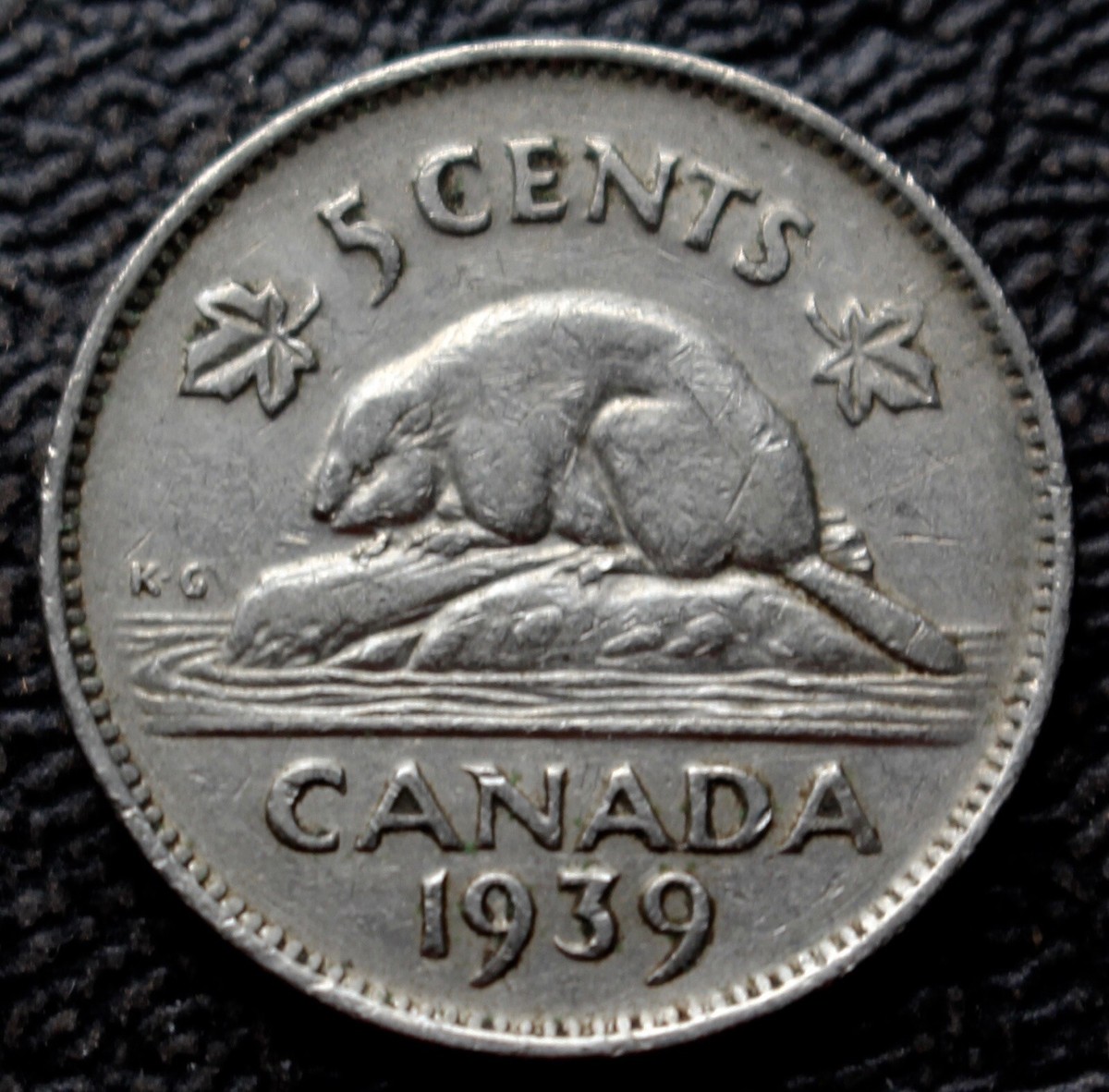 1939 CANADA 5 CENTS - NICKEL - King George VI - WWII era | eBay