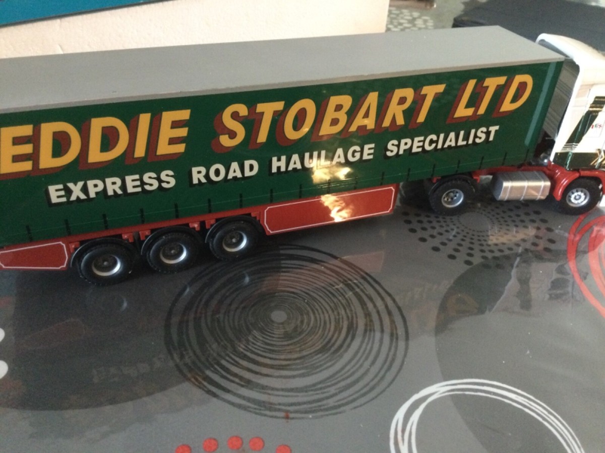 Tekno 1/50 – Mercedes Benz Actros Avec Remorque – Stobart – Série Limitée 1999 – Occasion