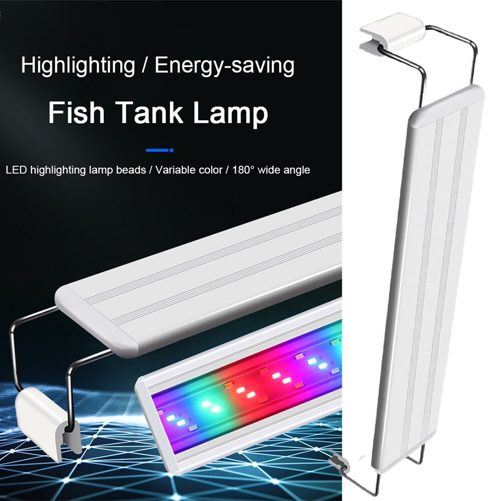 Lampada LED RGB per acquario con spettro completo
