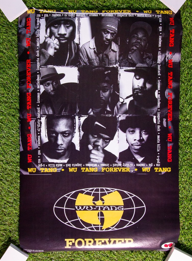 WU-TANG CLAN WU-TANG Forever Vintage 1997 22.5 X 34.5