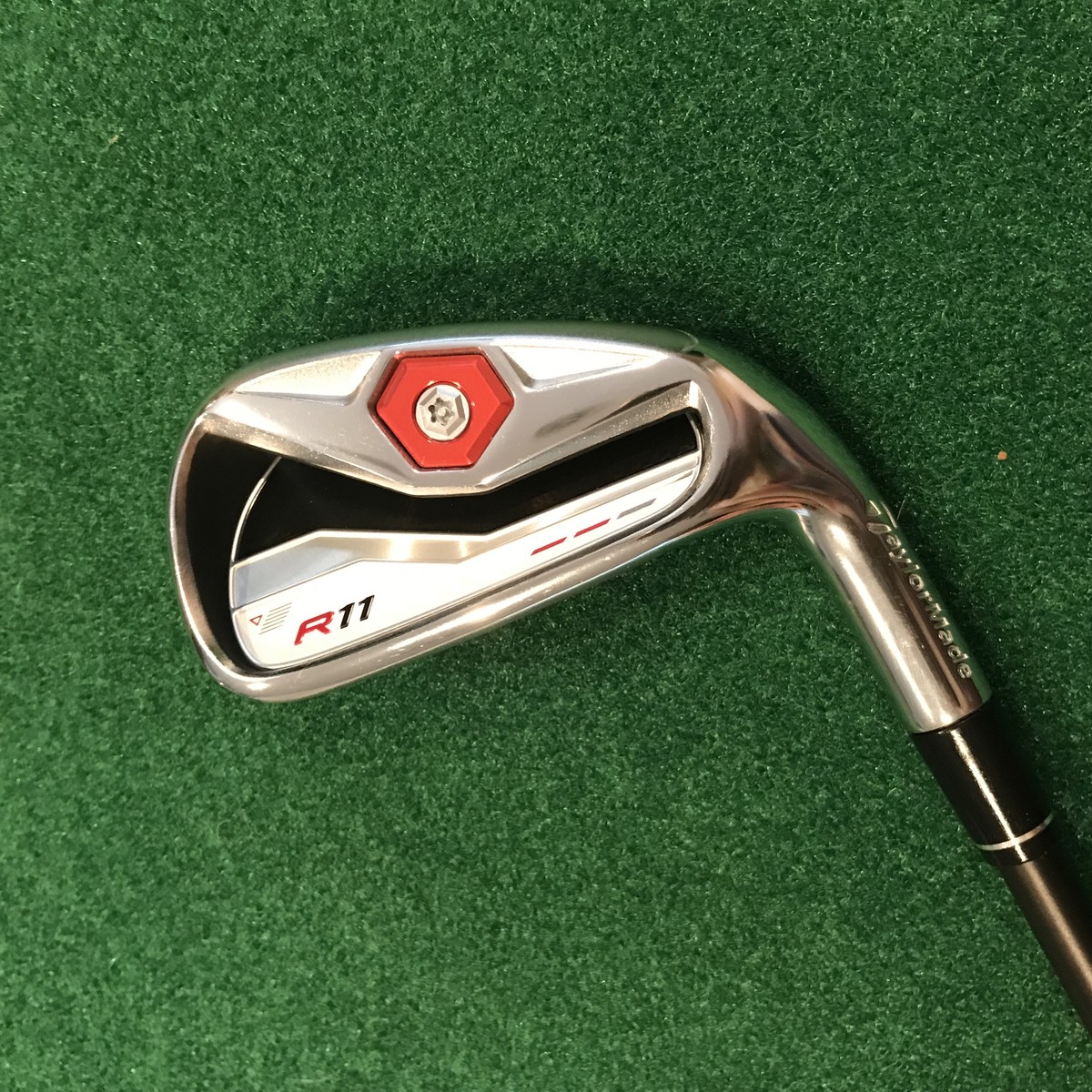 TaylorMade - 6461 美品　TaylorMade R11 レフティ  左利き　アイアン  R USED TaylorMade R11 #6 Single Iron/Graphite Motore 75 Stiff