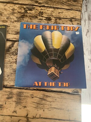 Four Tops At The Top EX Con Vinyl LP  UK 1st Press Plays Perfect 70 s Soul Funk