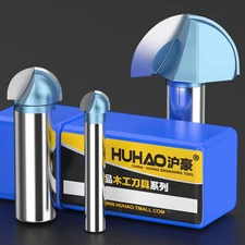 1/4"-2" Round Bottom Router Bits Milling Cutter 1/4" 1/2" Shank Woodworking Tool