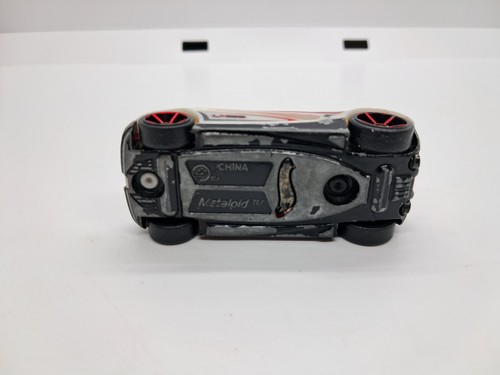 Hot Wheels Acceleratori Metalloide Bianco Con Cupola Rossa Diecast Auto Giocattolo - Foto 6 di 6
