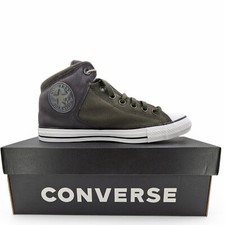 Converse Chuck Taylor All Star High Street Shoes Men 9.5 Canvas Suede NEW in Box