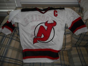 new jersey devils white jersey