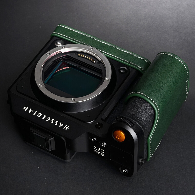 Hasselblad X2D 100C Half Case Camera Genuine Leather Cover Insert