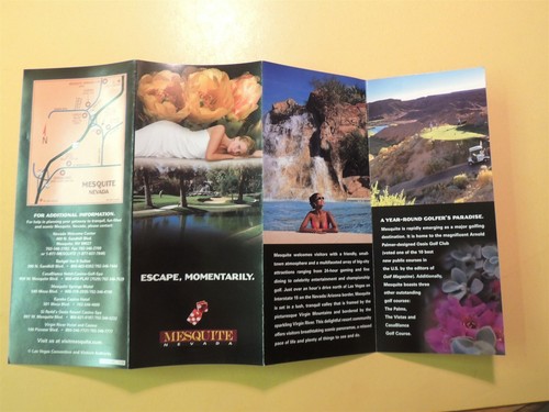 Brochure turistica vintage Mesquite Nevada 2000^ - Foto 2 di 3