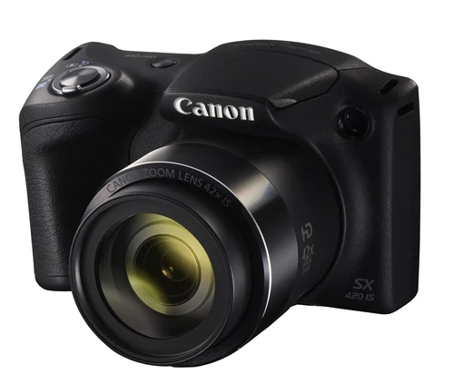 Canon PowerShot SX420 IS Black Digital Camera 20MP 42x Wi-Fi CMOS PSSX420IS NIB