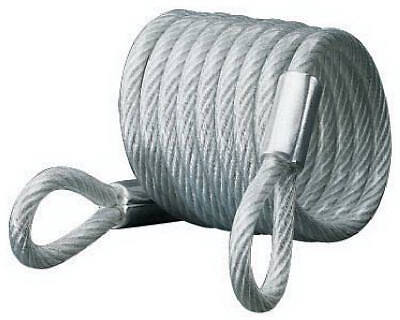 Master Lock 65-D 6-Ft. Self-Coiling 6mm Coated Padlock Cable - Quantity 1